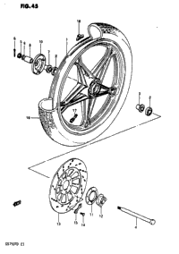 Front Wheel (Model D)