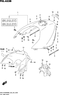 Fuel Tank Cover (E33)