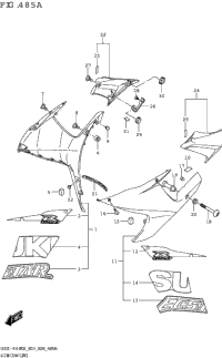 Side Cowling (Gsx-R600z)