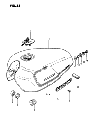 Fuel Tank (Gs1100ex)