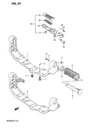Footrest (Model G)