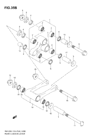 Rear Cushion Lever (Model K4/K5/K6)
