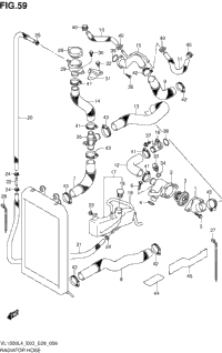 Radiator Hose (Vl1500l4 E28)