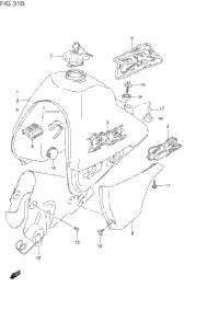 Fuel Tank (Model R/S/T)