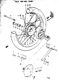 Front Wheel (Ts400k)