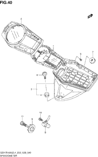 Speedometer (Gsx-R1000zl4 E03)