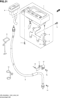 Speedometer (Dr-Z400sml4 E33)