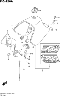 Fuel Tank (Dr650sel7 E03)