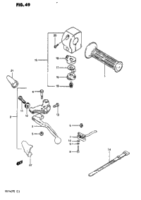 Left Handle Switch (Model Z)