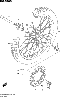 Front Wheel (Dr-Z400s)