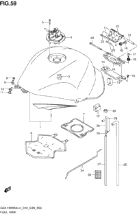Fuel Tank (Gsx1300ral4 E03)