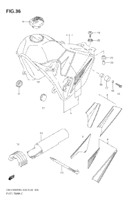 Fuel Tank (Model K5/K6/K7/K8)