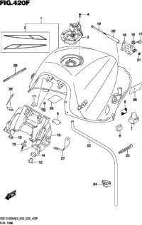 Fuel Tank (Gsx-S1000yal9 E33)