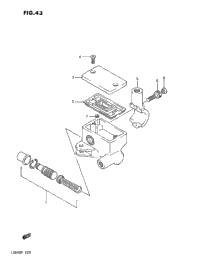 Front Master Cylinder (Ls650fg/Fj/Fk/Fl)