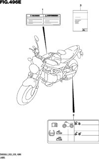 Label (Sv650xal9 E28)