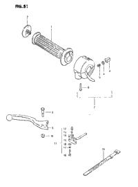 Right Handle Switch (Model X)