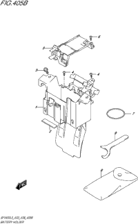 Battery Holder (Sfv650l5 E28)