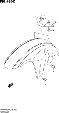 Front Fender (Vzr1800bzl8 E03) (Jru)