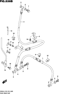 Front Brake Hose (Sv650l8 E33)