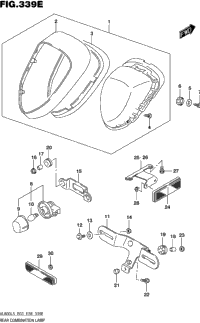 Rear Combination Lamp (Vl800tl5 E33)