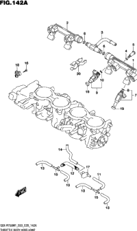 Throttle Body Hose/Joint ((E03,E28))