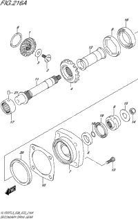 Secondary Drive Gear