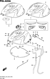 Fuel Tank (Gsx-R600l6 E03)