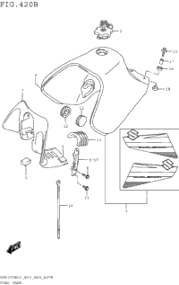 Fuel Tank (Dr650sel5 E28)