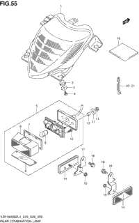 Rear Combination Lamp (Vzr1800bzl4 E28)