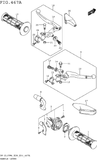Handle Lever (Dr-Z125)