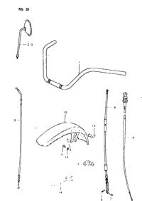 Handlebar - Front Fender