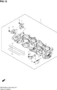 Throttle Body (Gsx-R750l4 E28)