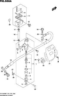 Rear Master Cylinder (Dr-Z400s)