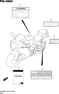 Label (Gsx-R600l8 E03)