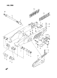 Rear Swinging Arm (Model P/R/S/T)