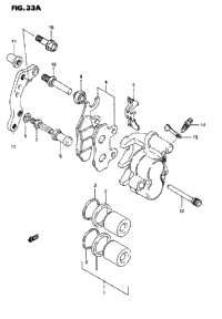 Front Caliper (Model M/N/P/R/S)