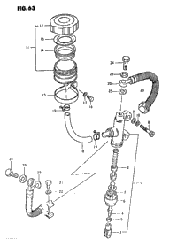 Rear Master Cylinder (Model T)