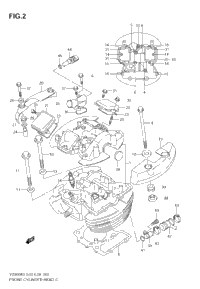Front Cylinder Head (Model K5/K6/K7/K8)