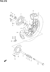 Rear Wheel (Rm85lk5/Lk6)