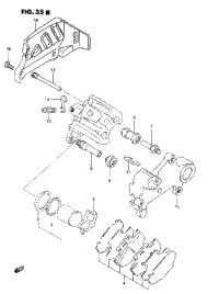 Rear Caliper (Model S)