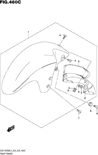 Front Fender (Gsx1300ral5 E33)