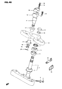 Steering Stem (Model N/P/R/S)