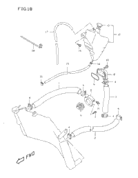 Radiator Hose (Model T/V)