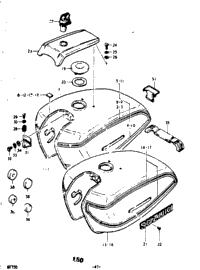 Fuel Tank (Gt750a & B)