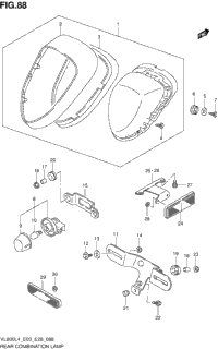 Rear Combination Lamp (Vl800l4 E03)