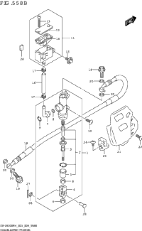 Rear Master Cylinder (Dr-Z400sm)