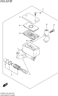 Front Master Cylinder (Sfv650l5 E28)