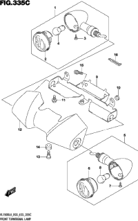 Front Turnsignal Lamp (Vl1500tl9 E03)