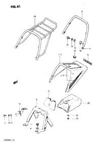 Seat Tail Cover (Model Z)