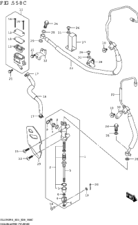 Rear Master Cylinder (Dl1050rr)